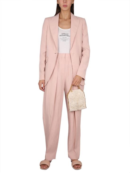  스텔라 맥카트니 스트레이트 팬츠 640064 3STA495900 Pink - STELLA MCCARTNEY