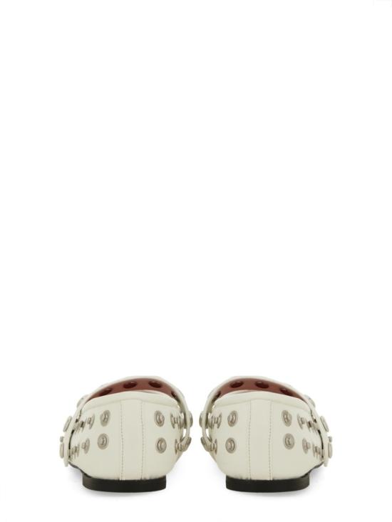  스텔라 맥카트니 플랫 슈즈 810473 W1IL09001 White - STELLA MCCARTNEY