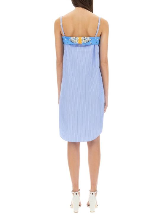 25SS 모스키노 미디 원피스 04683725 1303 Blue - MOSCHINO