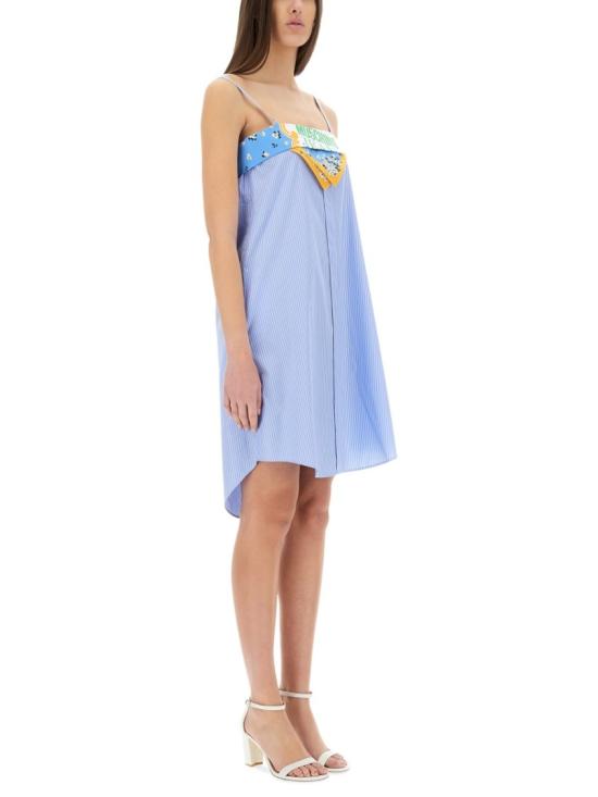 25SS 모스키노 미디 원피스 04683725 1303 Blue - MOSCHINO