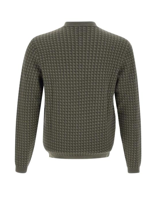 25FW 엠포리오 아르마니 스웨터 5313664 Green - EMPORIO ARMANI