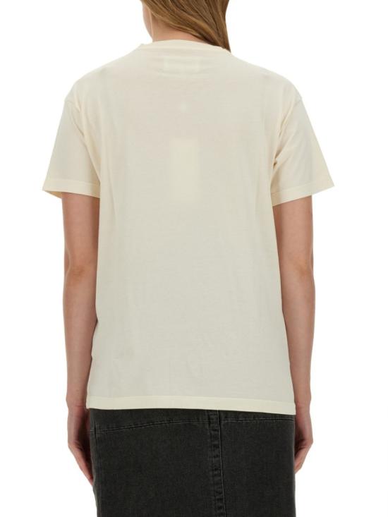  마르지엘라 로고 코튼 저지 티셔츠 S51GC0523 S20079102 Neutrals - MAISON MARGIELA