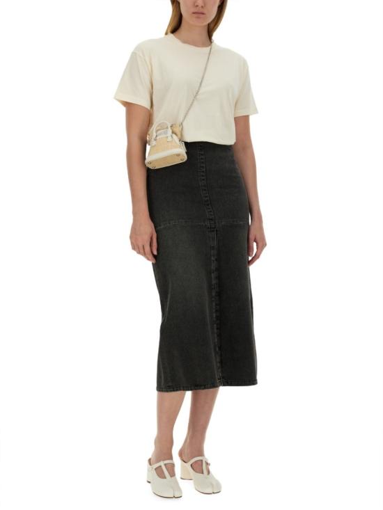  마르지엘라 로고 코튼 저지 티셔츠 S51GC0523 S20079102 Neutrals - MAISON MARGIELA