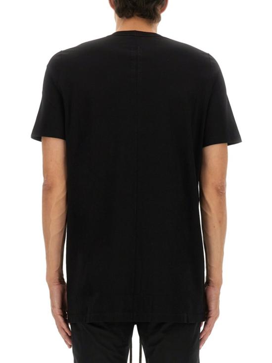 25FW 릭 오웬스 반팔 티셔츠 RU02E1264 JA09 Black - RICK OWENS