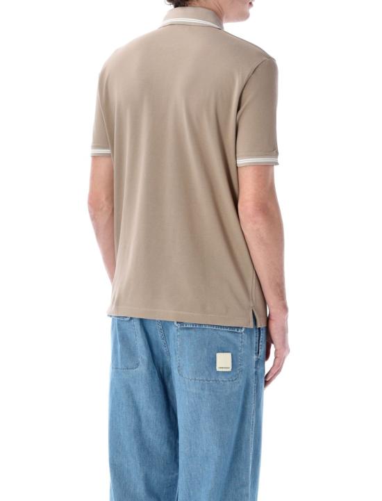 25SS 엠포리오 아르마니 폴로 티셔츠 EM000852AF12955 Neutrals - EMPORIO ARMANI