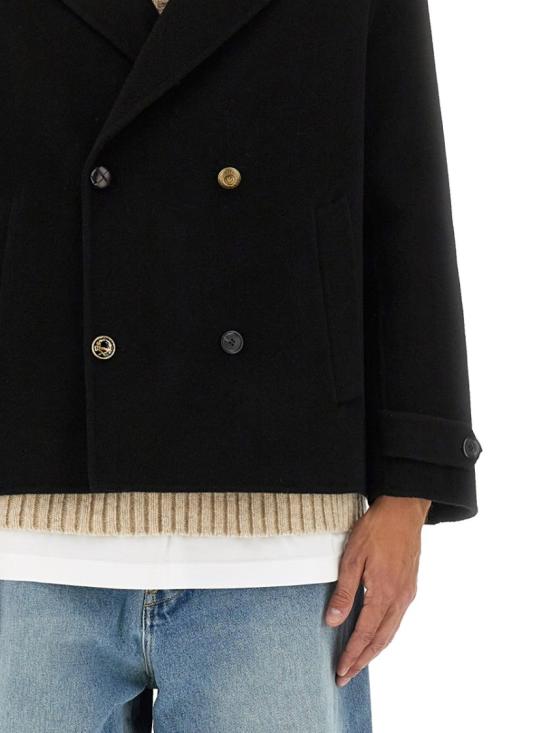 25FW 모스키노 자켓 06505211 0555 Black - MOSCHINO