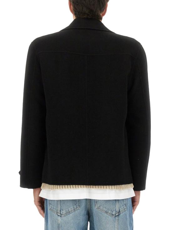 25FW 모스키노 자켓 06505211 0555 Black - MOSCHINO