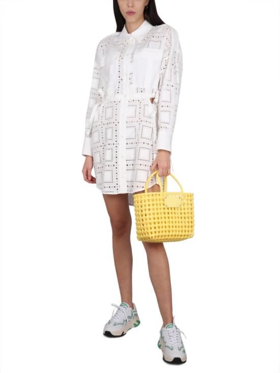  엠에스지엠 숏 원피스 3441MDA02 23710602 White - MSGM