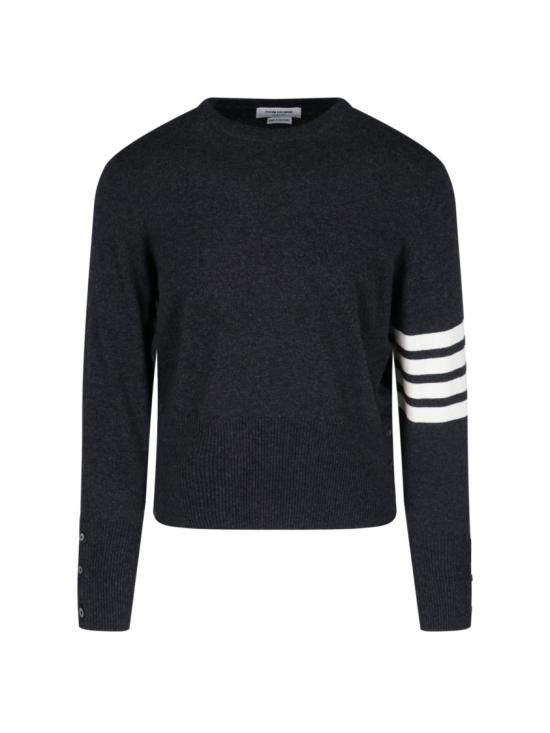 25FW 톰브라운 반팔 티셔츠 MKAS01A 00011022 Black