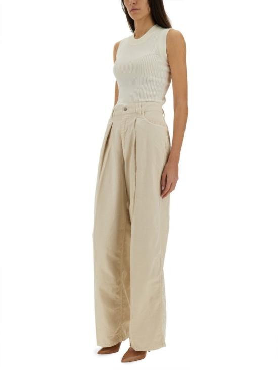 25SS 하이쿠레 스트레이트 팬츠 HEW03340GF146PX T0546 Neutrals - HAIKURE