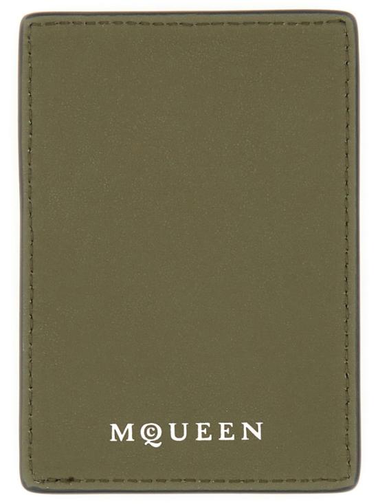 25FW 알렉산더 맥퀸 남성지갑 836140 1AAVB2875 Green - ALEXANDER MCQUEEN