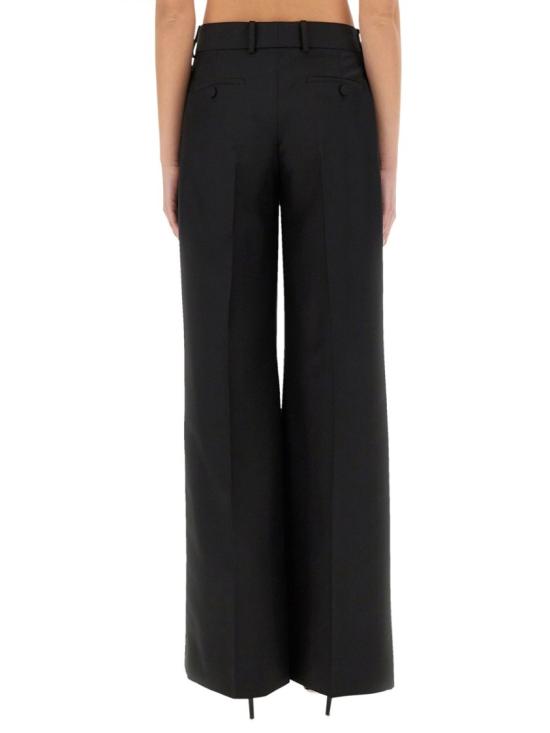 25SS 알렉산더 맥퀸 스트레이트 팬츠 818196 QJAEK1000 Black - ALEXANDER MCQUEEN