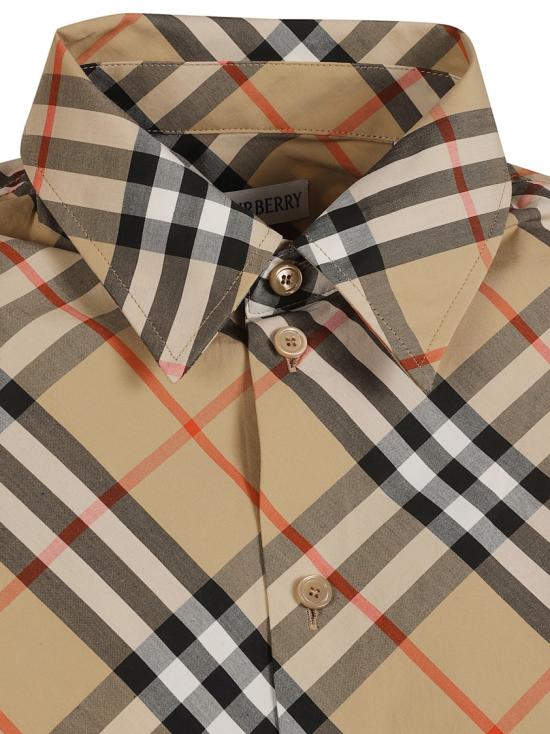  버버리 체크 셔츠 8106164 B9368 Neutrals - BURBERRY