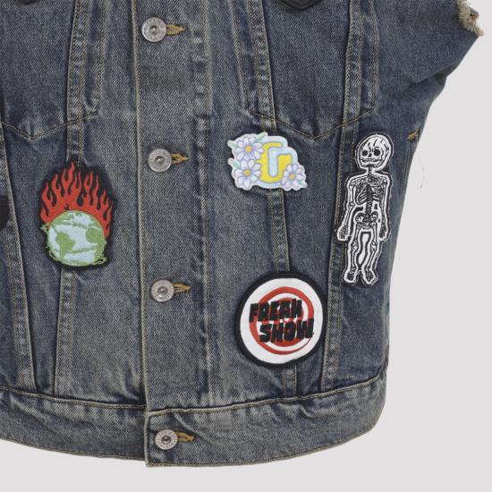 25FW 갤러리 디파트먼트 데님 자켓 MV60069 Blue - GALLERY DEPT