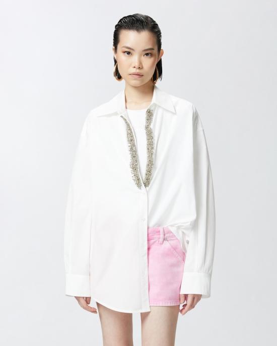 25SS 핑코 블라우스 104708A2EUZ04 White - PINKO