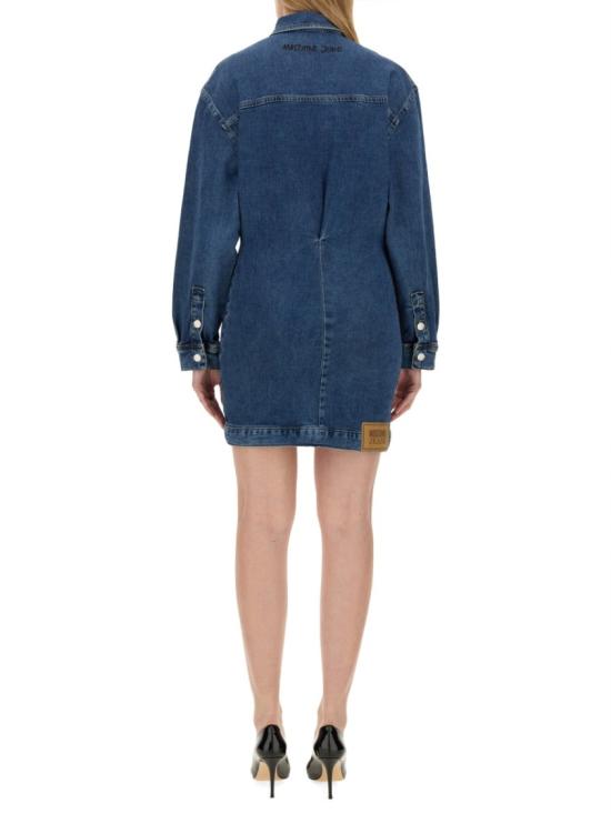  모스키노 데님 원피스 04048223 1282 Blue - MOSCHINO