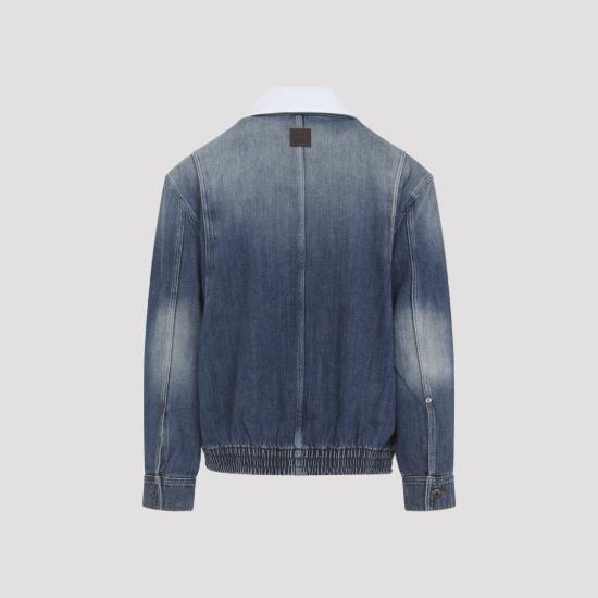 25FW 로에베 데님 자켓 H526Y50W37 Blue - LOEWE