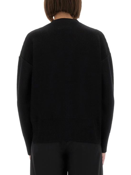 25FW MM6 메종마르지엘라 가디건 S52HP0026 M13044900 Black - MM6 MAISON MARGIELA