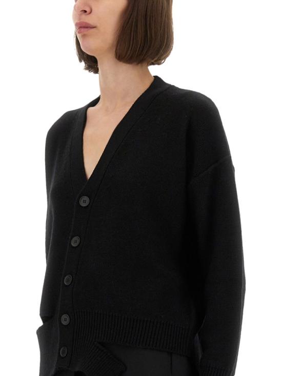 25FW MM6 메종마르지엘라 가디건 S52HP0026 M13044900 Black - MM6 MAISON MARGIELA