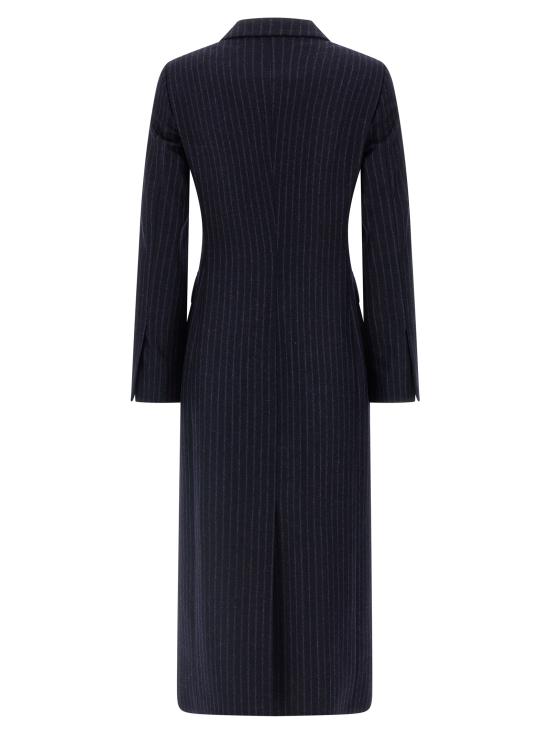 25FW 알베르토비아니 트렌치 코트 EE841W0114180 Blue - ALBERTO BIANI