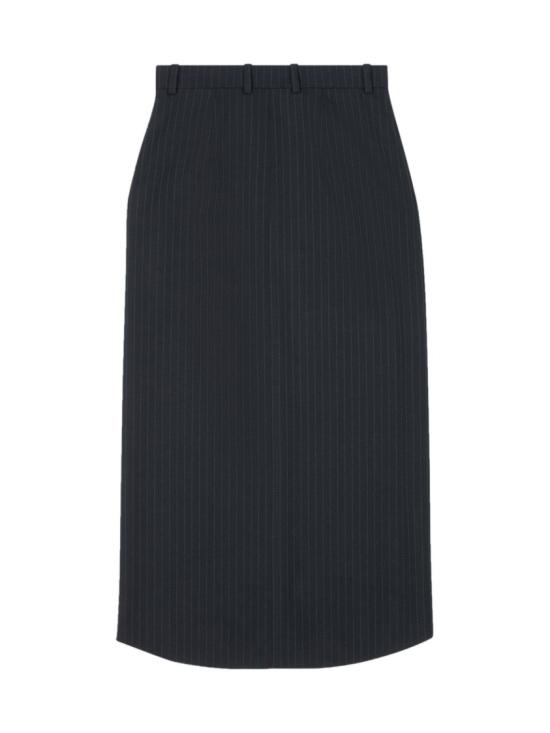  발렌시아가 스커트 725121TNT361070 Black - BALENCIAGA