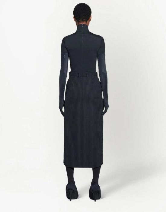  발렌시아가 스커트 725121TNT361070 Black - BALENCIAGA