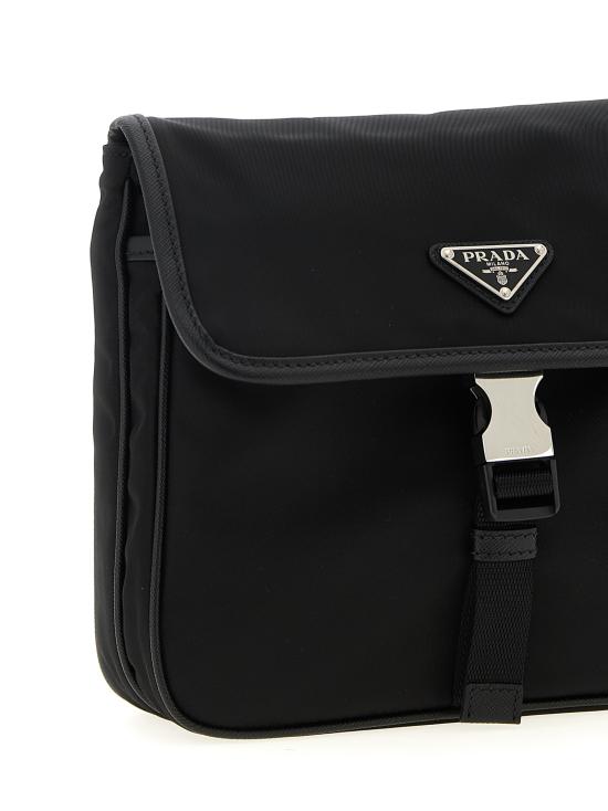 25FW 프라다 리나일론 숄더백 2VD077VOOO2DMHF0002 Black - PRADA