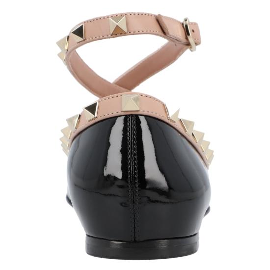  발렌티노 가라바니 플랫 슈즈 5W2S0HB6VNWN71 Black - VALENTINO GARAVANI