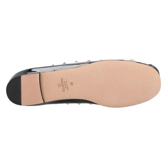  발렌티노 가라바니 플랫 슈즈 5W2S0HB6VNWN71 Black - VALENTINO GARAVANI
