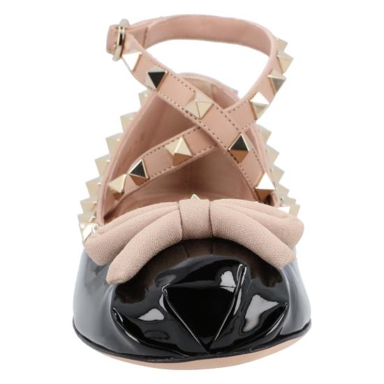  발렌티노 가라바니 플랫 슈즈 5W2S0HB6VNWN71 Black - VALENTINO GARAVANI