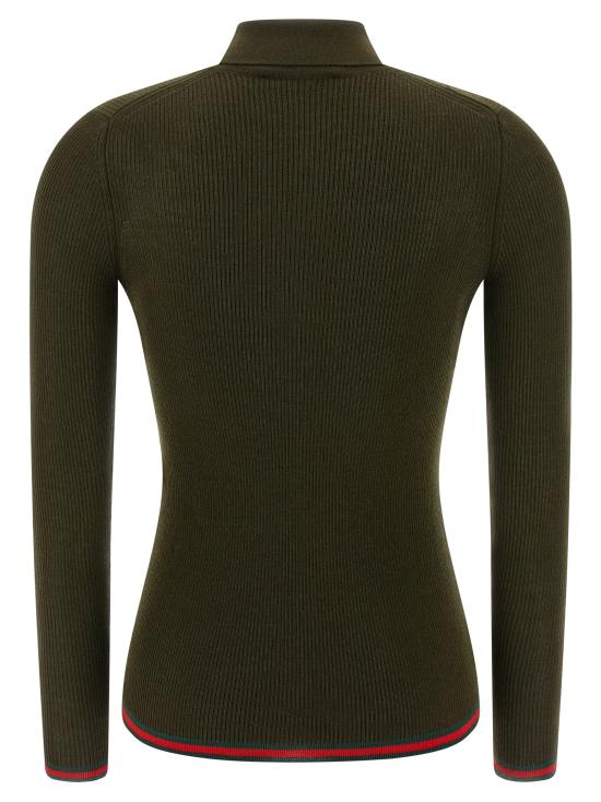 25FW 구찌 폴로 티셔츠 810315XKD8J3450 Green - GUCCI