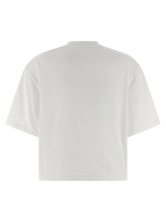 25FW 살바토레 페라가모 탑 788380BIANCO White Black - SALVATORE FERRAGAMO