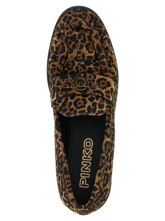 25FW 핑코 로퍼 SD0435P088M36 Brown - PINKO