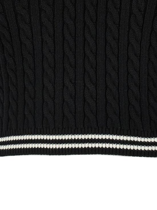 25SS 알레산드라리치 폴로 티셔츠 FABX4080K42640091 White Black - ALESSANDRA RICH