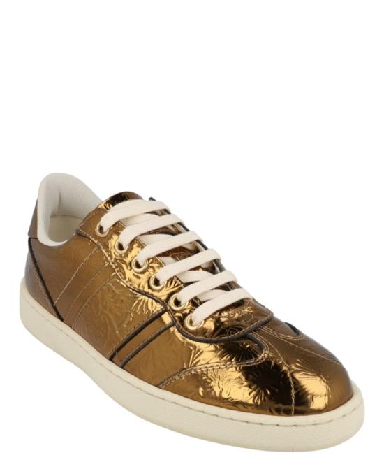  살바토레 페라가모 스니커즈 030477 766327 M 20013 5 5 Gold - SALVATORE FERRAGAMO