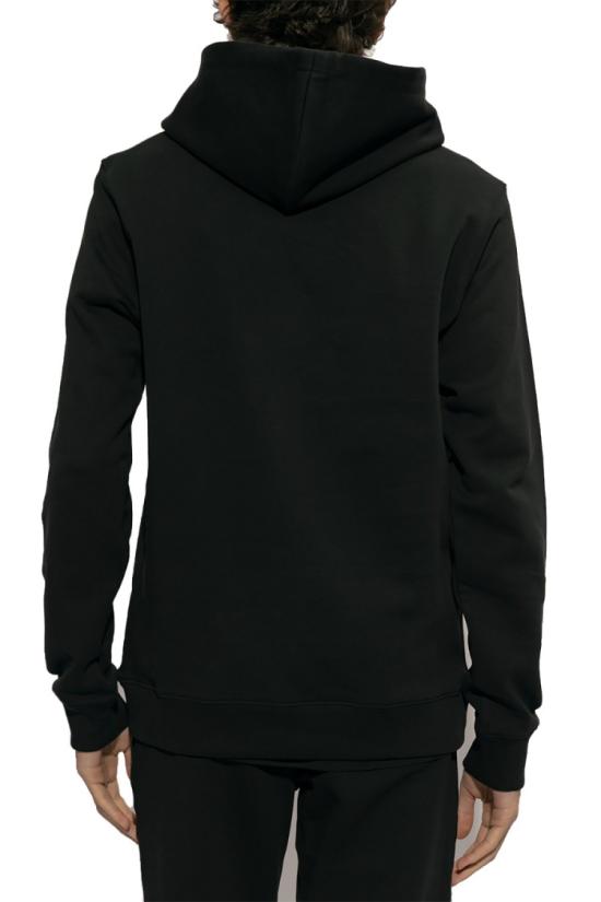  모스키노 후드 티셔츠 V1727 20281555 Black - MOSCHINO