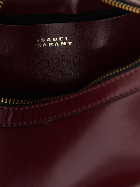 26FW 이자벨마랑 나오코 스터드 레더 백 PP0001FAA1C01M80BY Bordeaux - ISABEL MARANT