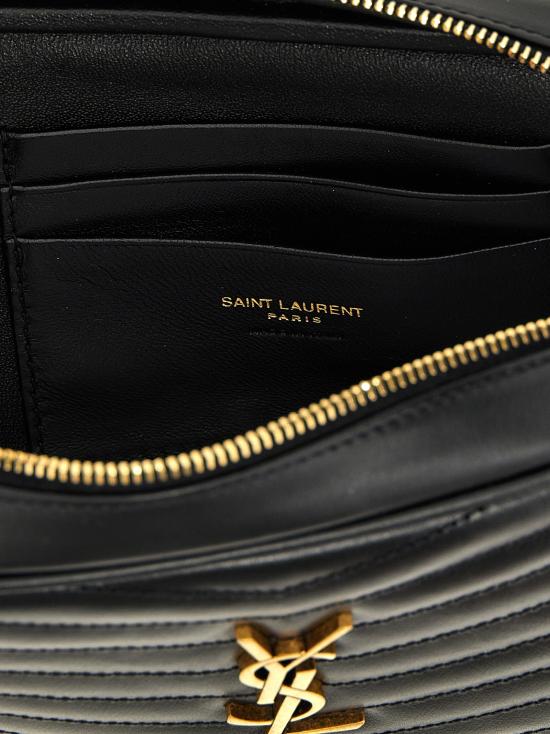 26SS 생로랑 퀼티드 레더 루 미니백 748849DV7071000 Black - SAINT LAURENT