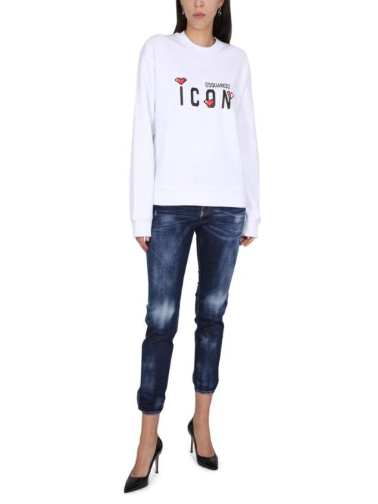  디스퀘어드2 긴팔 티셔츠 S80GU0092 S25516100 White - DSQUARED2