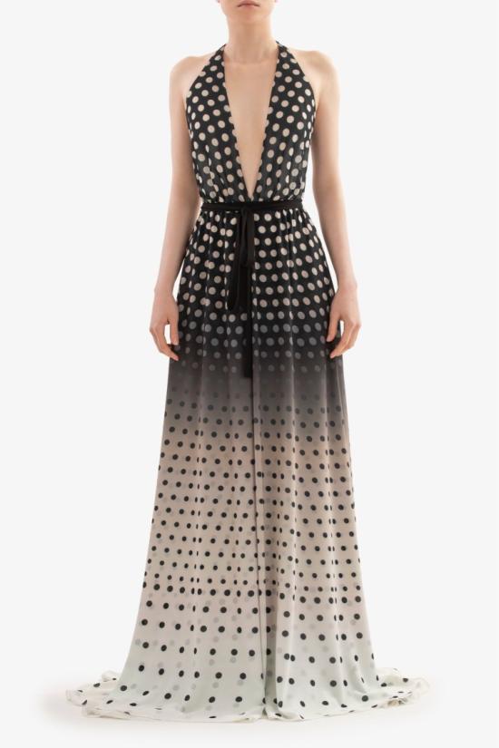  사이드 코베이시 롱 원피스 그라데이션 프린트 드레스 - SAIID KOBEISY