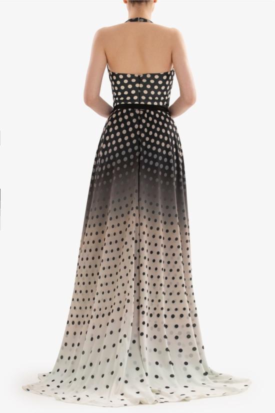  사이드 코베이시 롱 원피스 그라데이션 프린트 드레스 - SAIID KOBEISY