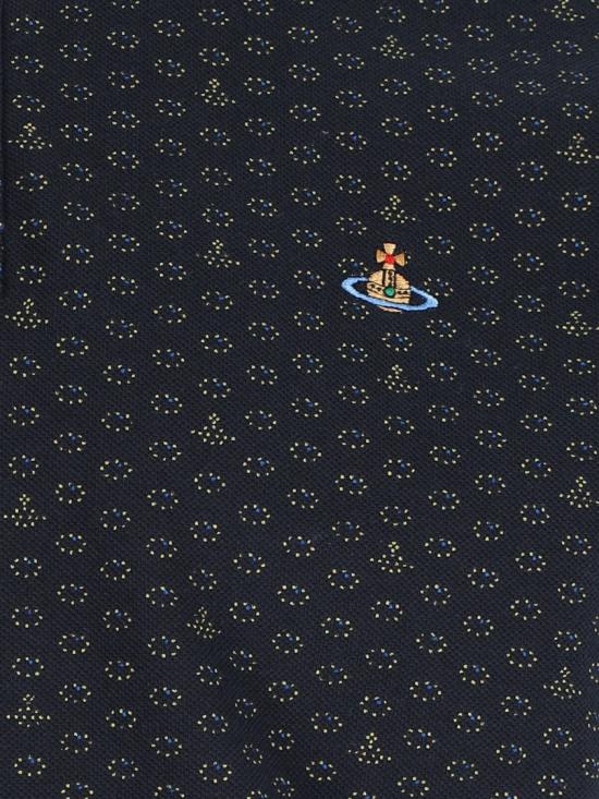 25FW 비비안웨스트우드 폴로 티셔츠 2H01000P J009QK305 Blue - VIVIENNE WESTWOOD