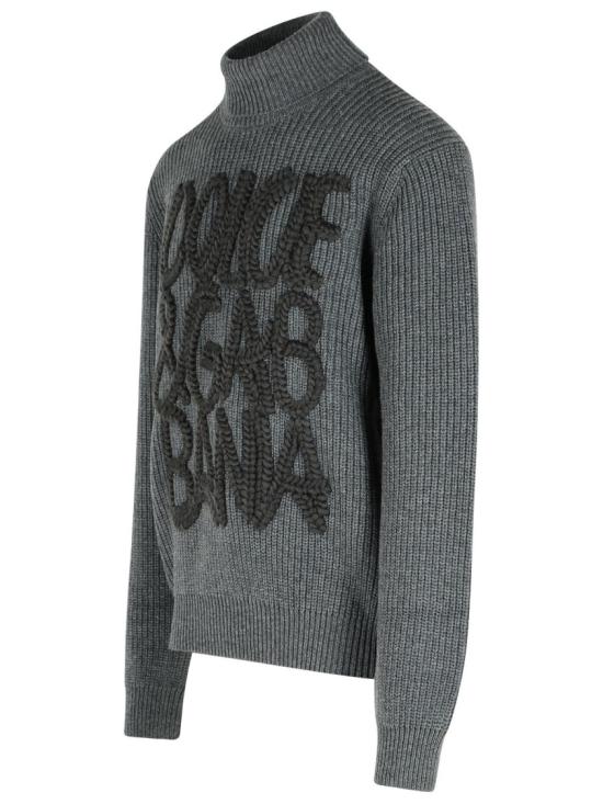 25FW 돌체앤가바나 터틀넥 GXW63Z JDVC8 N0542 Grey - DOLCE & GABBANA