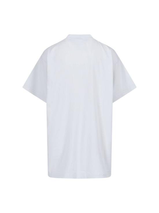25SS 발렌시아가 3B 리퀴파이드 오버사이즈 티셔츠 787349 TRVS89081 White - BALENCIAGA