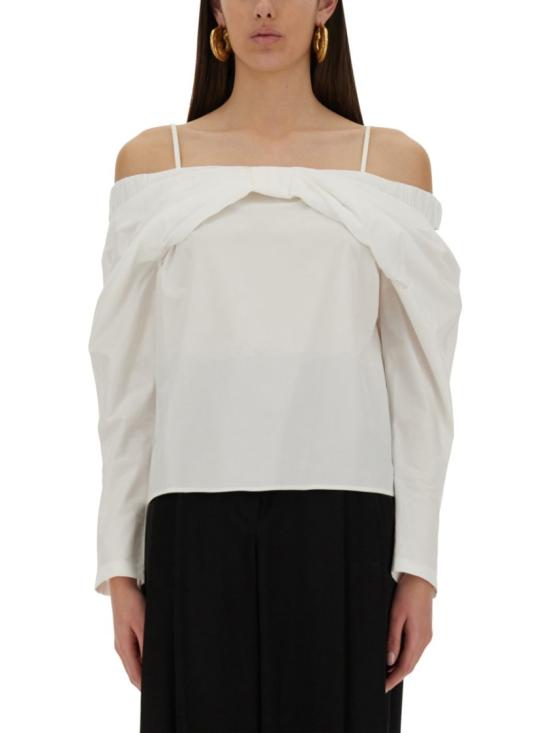  니나리찌 긴팔 티셔츠 25PCTO008CO1077 U1000 White