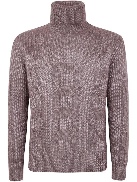 25FW 에르메네질도제냐 터틀넥 UGH35A2 120 212 BROWN