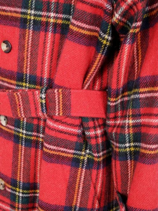 25FW 폴로 랄프로렌 플래드 울 트위드 발마칸 코트 715 981 028 001 BRIGHT RED MULTI - POLO RALPH LAUREN