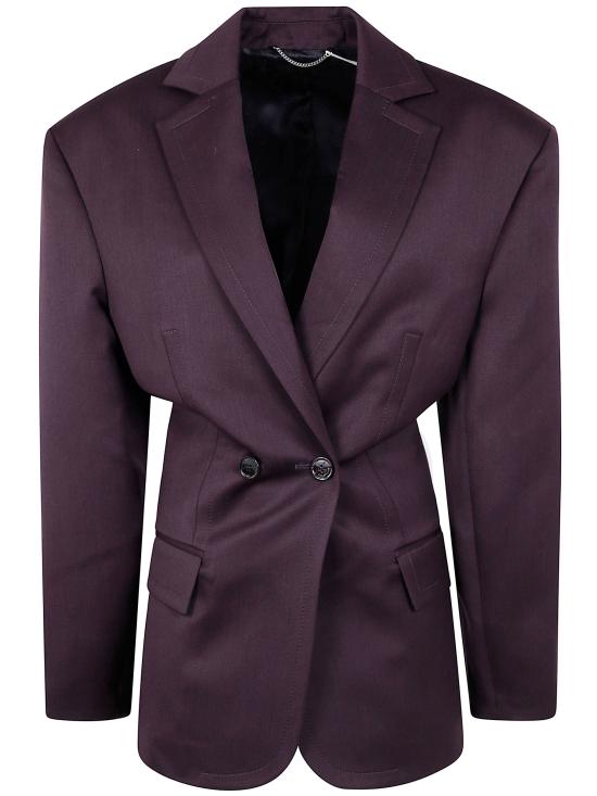 25FW 마그다뷰트림 수트 자켓 104925 BURGUNDY