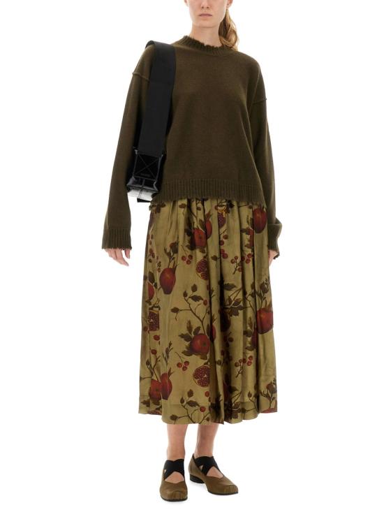 25FW 우마 왕 터틀넥 UK7152 UW480 GREEN - UMA WANG