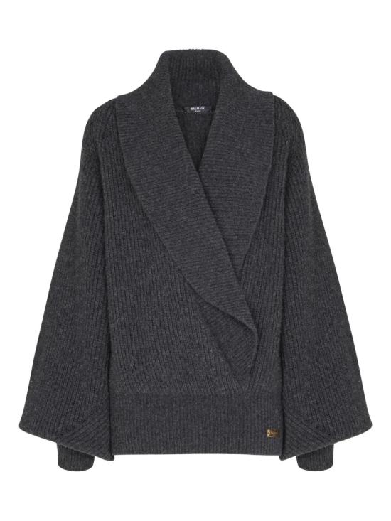 25FW 발망 스웨터 FF0KJ050KJ22 9DH DARK INK GREY